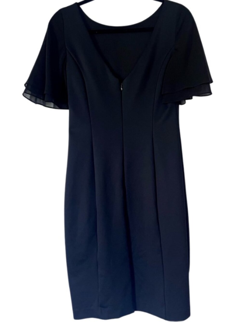 White House Black Market Black Midi Dress